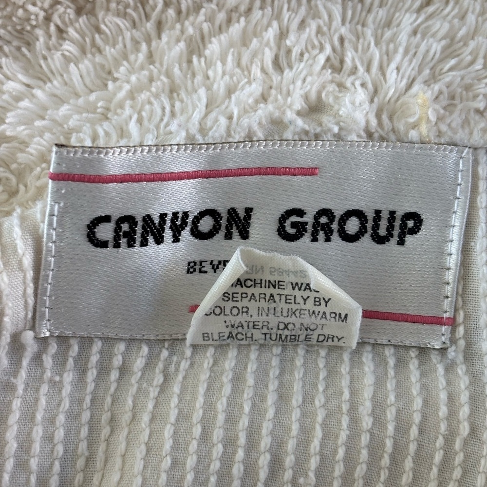 RARE Canyon Group "Breakfast is Served" Chenille Robe - Size S - The Nanny Core - Picture 4 of 11